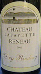 Chateau LaFayette Reneau Riesling