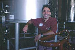 Cinnabar Vineyard and Winery winemaker, George Troquato