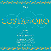 Costa de Oro - Santa Maria Valley Chardonnay
