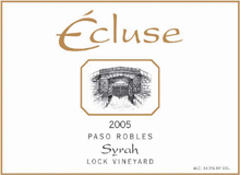 Ecluse Wines Paso Robles Syrah