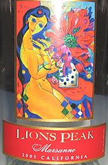 Lions Peak Vineyards marsanne