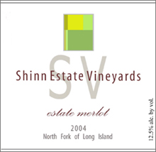 Shinn Estate Vineyards - Long Island Merlot