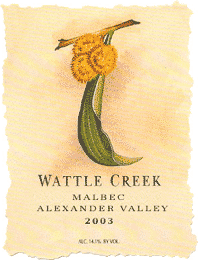 Wattle Creek Winery Malbec