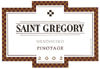 Domaine Saint Gregory Mendocino Pinotage