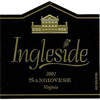 Ingleside Vineyards-Sangiovese