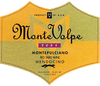 Monte Volpe - Mendocino Montepulciano