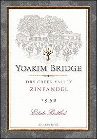 Yoakim Bridge Wine